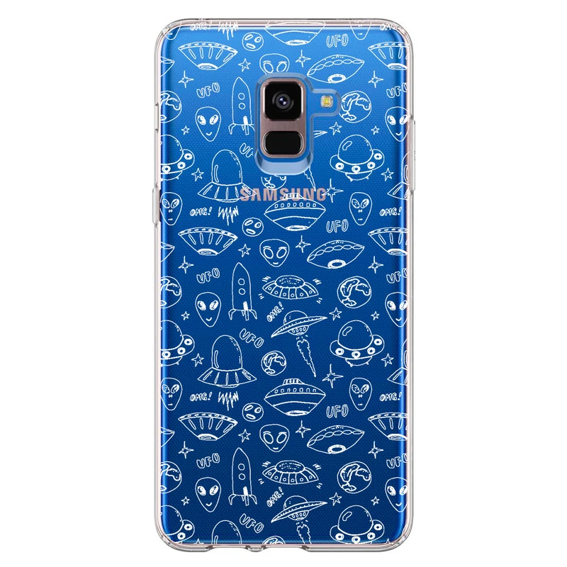 کاور مگافون طرح یوفو مدل C46-W مناسب برای گوشی موبایل سامسونگ Galaxy A8 Plus