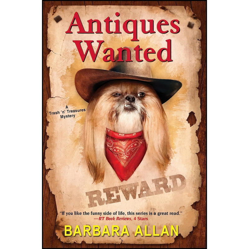 کتاب Antiques Wanted  اثر Barbara Allan انتشارات Kensington