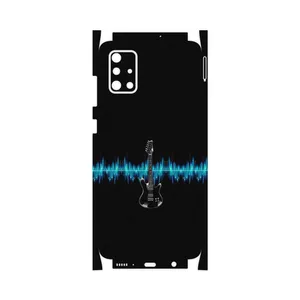 MAHOOT Electric Guitar-FullSkin Cover Sticker for Samsung Galaxy A71