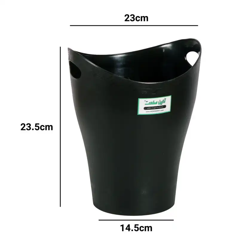 سطل زباله آذین صنعت مدل M10