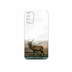 MAHOOT Horned Deer Cover Sticker for Xiaomi Redmi 9T