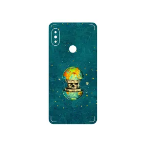 MAHOOT Collage of Earth Face Cover Sticker for Xiaomi Redmi Note 5 Pro
