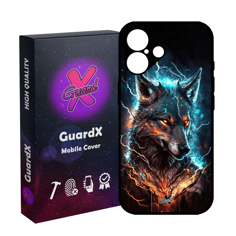 کاور گارد ایکس طرح گرگ مدل 10605 مناسب برای گوشی موبایل اپل iPhone 16