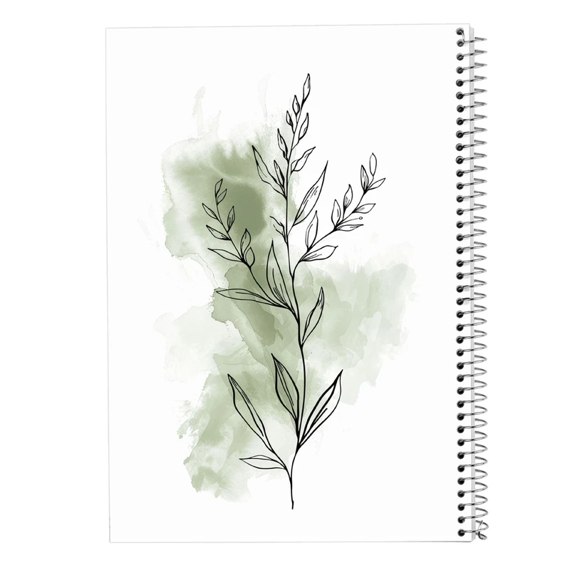 دفتر ژورنال نویسی 50 برگ مدوپد مدل نقطه ای طرح گل کد DF13811