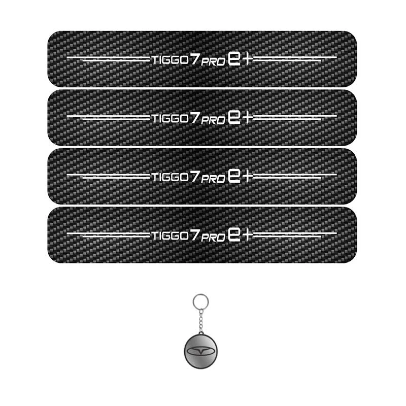 برچسب پارکابی مهدیار طرح کربن کد LCE006 مناسب برای تیگو7پرو مجموعه 4 عددی به همراه جاکلیدی