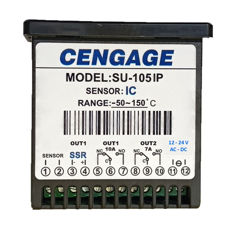 ترموستات کنترلر دما دیجیتال سنگیج مدل SU-105IP 12-24 V