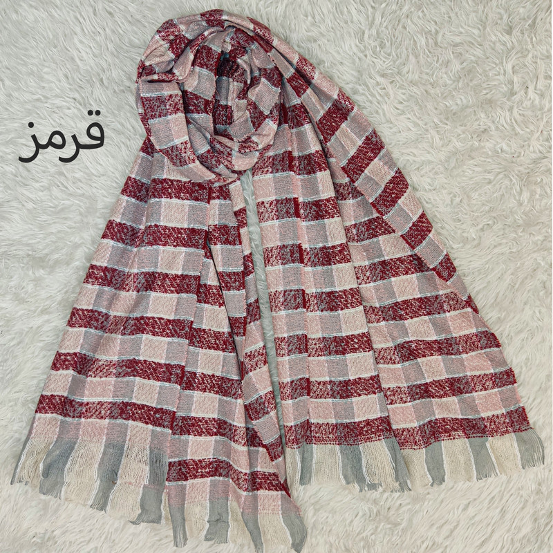 شال زنانه مدل نخ بوکله زمستانه کد 99932