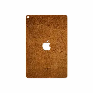 MAHOOT Brown-Chamois-Leather Cover Sticker for Apple iPad mini GEN 5 2019 A2125