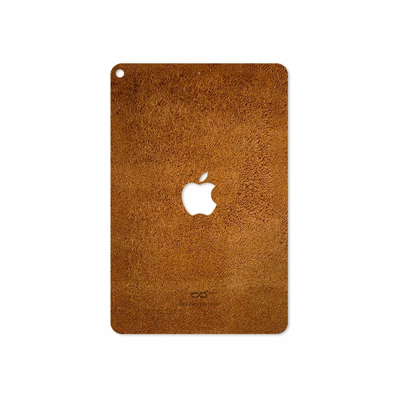 برچسب پوششی ماهوت مدل Brown-Chamois-Leather مناسب برای تبلت اپل iPad mini (GEN 5) 2019 A2125