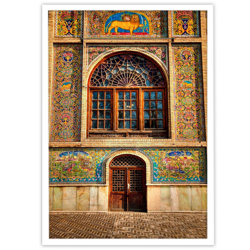 تابلو بکلیت طرح بافت تاریخی ایران مدل W-11482