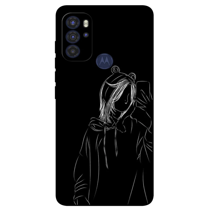 کاور مگافون طرح دخترانه مدل 1841 مناسب برای گوشی موبایل موتورولا Moto G60S