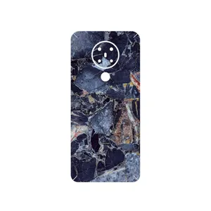 MAHOOT Broken black marble Cover Sticker for Nokia 5.3
