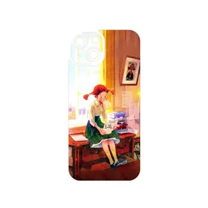 MAHOOT Watashi No Ashinaga Ojisan Cover Sticker for Apple iPhone 15
