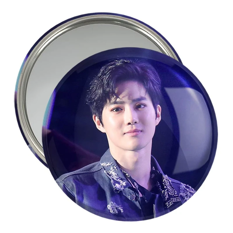 آینه جیبی خندالو مدل سوهو گروه اکسو EXO  کد 13483