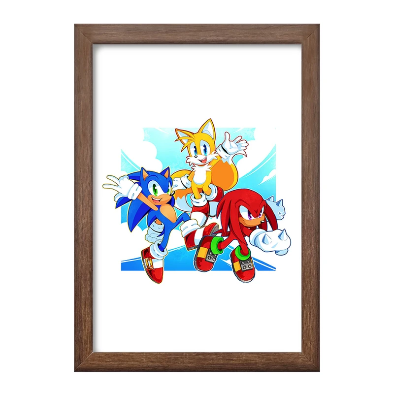 تابلو خندالو طرح سونیک (Sonic) کد F2125