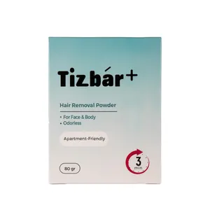 پودر موبر تیزبر پلاس مدل بدون بو وزن 80 گرم