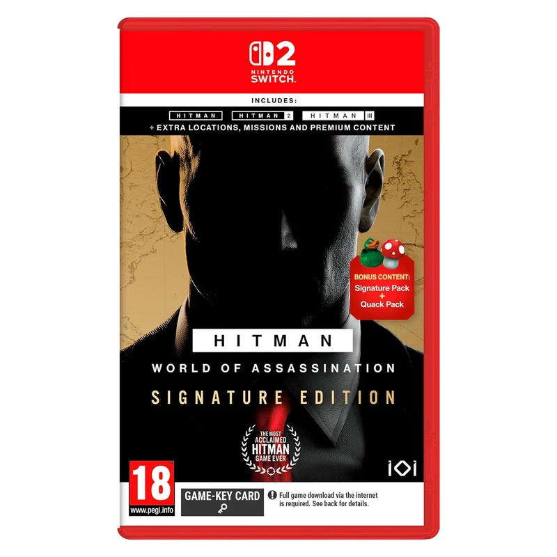 بازی Hitman World of Assassination Signature Edition مخصوص Nintendo Switch 2