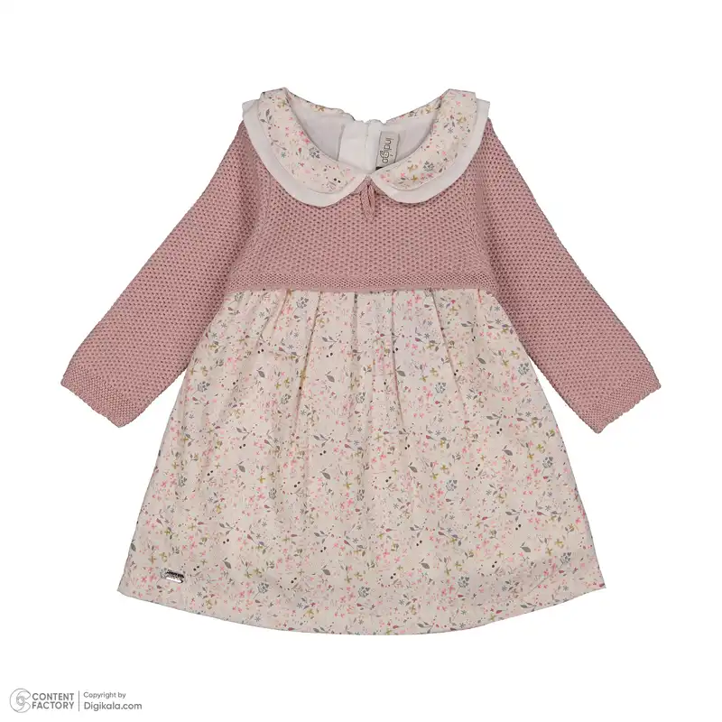 ست پیراهن و هدبند نوزادی ایندیگو مدل 140323657