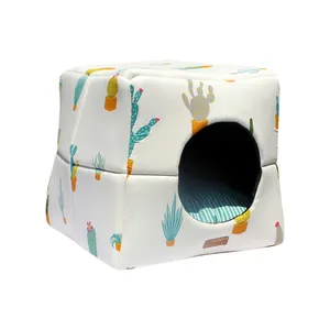 لانه حیوانات خانگی پتیوو مدل Cube-Cactus