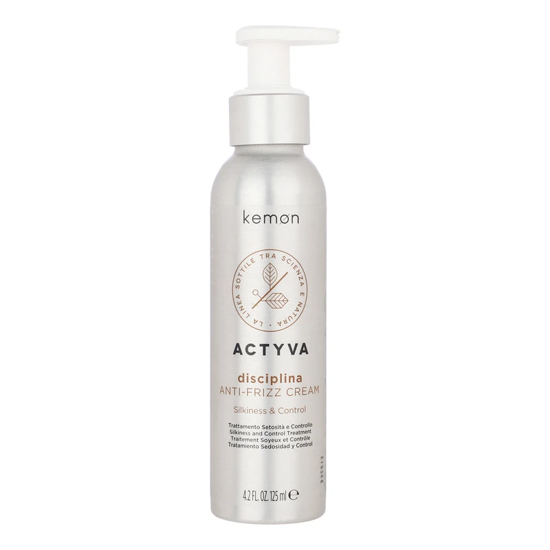 کرم مو کمون مدل  actyva disciplina antifrizz مناسب برای موی وزدار حجم 125 میلی لیتر