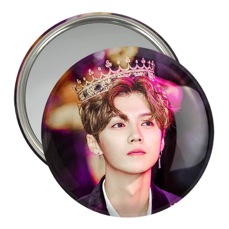 آینه جیبی خندالو مدل لوهان گروه اکسو EXO  کد 13533