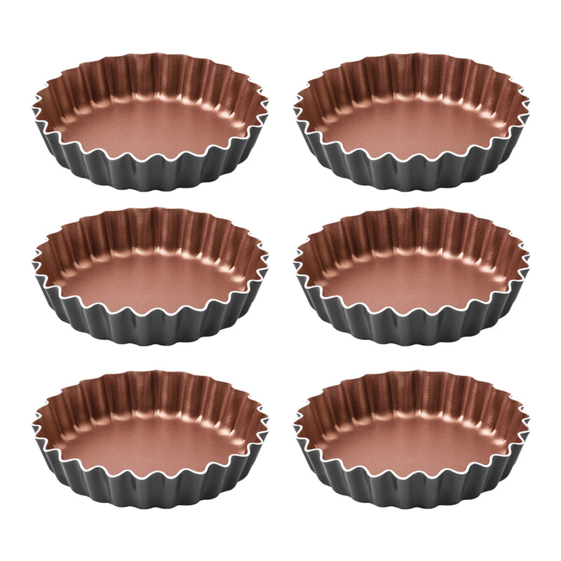 قالب شیرینی ترامونتینا مدل TART کد 27899061 بسته 6 عددی
