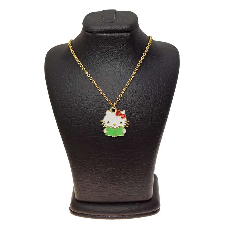 گردنبند دخترانه دلنار گالری مدل کیتی کتابخوان گردنبند دخترانه دلنار گالری مدل کیتی کتابخوان