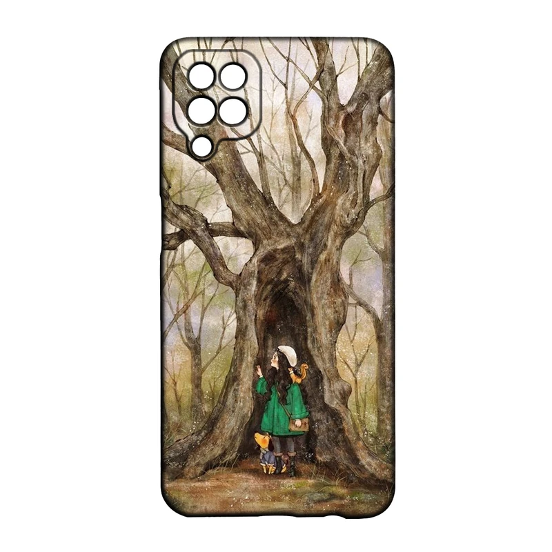 کاور طرح دخترانه کد 278 مناسب برای گوشی موبایل سامسونگ Galaxy A22 4g