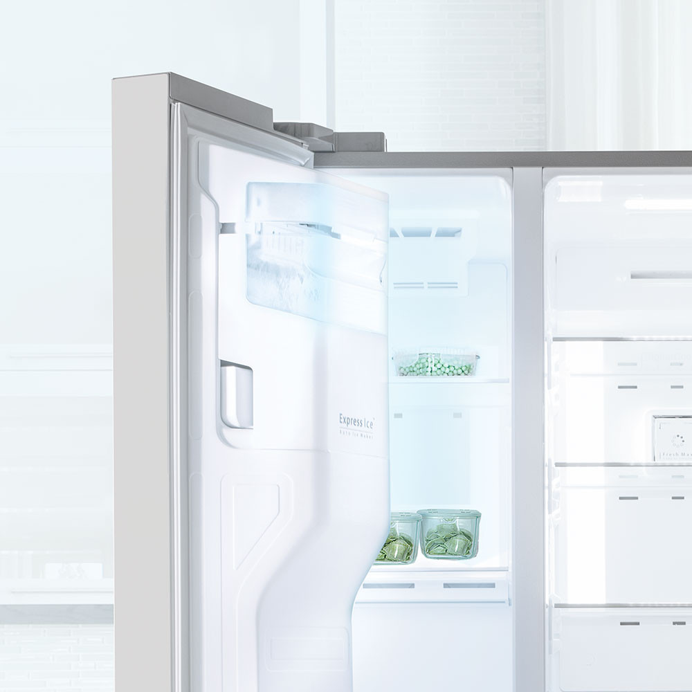 یخچال و فریزر ساید بای ساید 33 فوت دوو مدل DS-3330SS