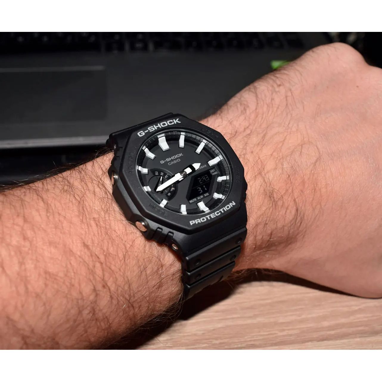 ساعت مچی عقربه‌ای کوارتز مردانه کاسیو مدل GA-2100-1ADR -  - 5