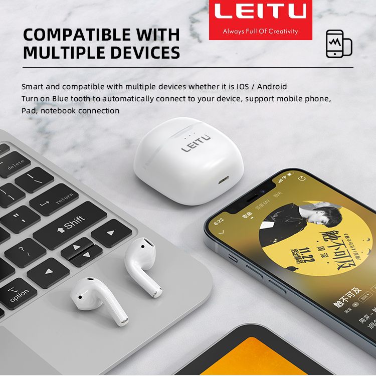 هدفون بلوتوثی لیتو مدل T-9 -  - 2