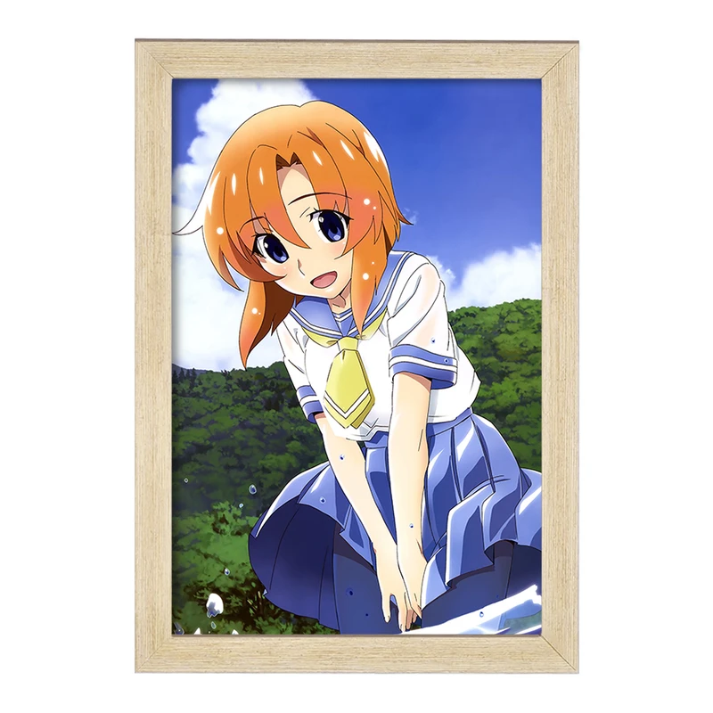 تابلو خندالو مدل رنا انیمه هیگوراشی وقتی اشک می ریزد  کد 18152