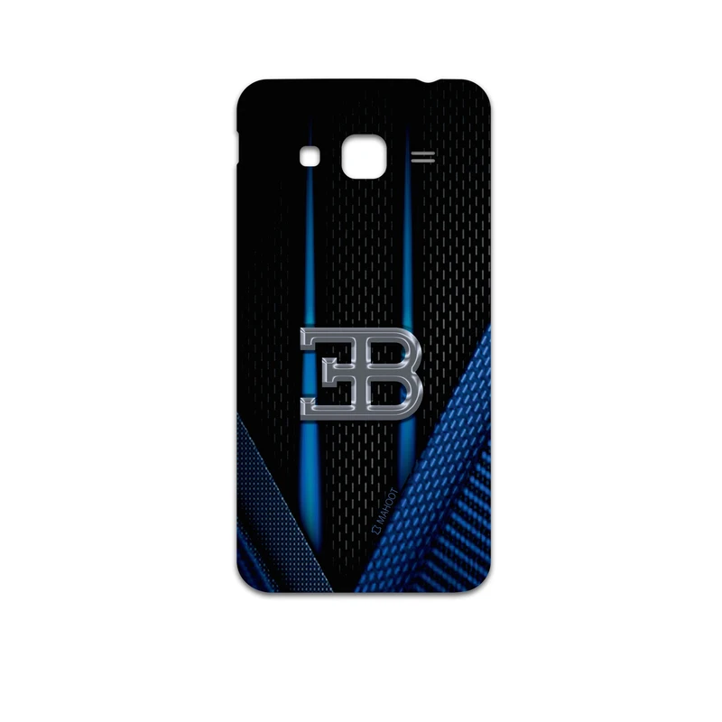 برچسب پوششی ماهوت مدل BUGATTI مناسب برای گوشی موبایل سامسونگ Galaxy J3 2016