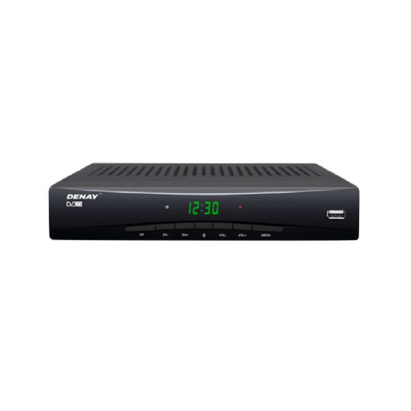 گیرنده دیجیتال DVB-T دنای مدل STB1013H به همراه کابل AV