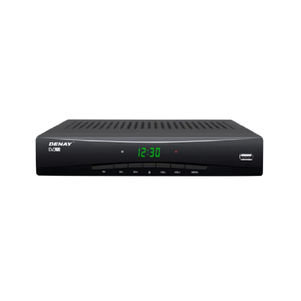 گیرنده دیجیتال DVB-T دنای مدل STB1013H به همراه کابل AV