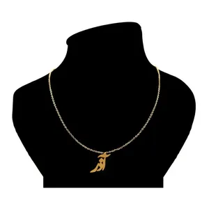 گردنبند مدل اسم آذر کد fa01