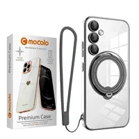   کاور موکولو مدل Ring Stand Strap مناسب برای گوشی موبایل سامسونگ Galaxy S24 Plus به همراه بند