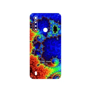 MAHOOT Mathematical Geometric Shape 5 Cover Sticker for Motorola Moto G8 Power Lite