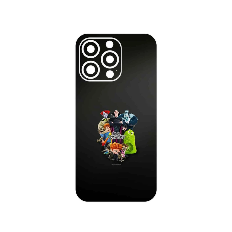 برچسب پوششی ماهوت مدل Hotel Transylvania مناسب برای گوشی موبایل اپل iPhone 13 Pro Max