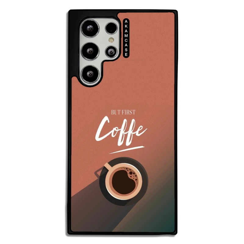 کاور آکام مدل AMC-WSGS22U-COFFEE-6 مناسب برای گوشی موبایل سامسونگ Galaxy S22 Ultra