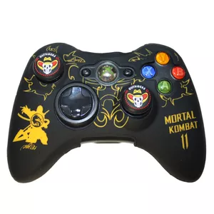 محافظ دسته ایکس باکس 360 مدل OR mortal kombat به همراه روکش آنالوگ