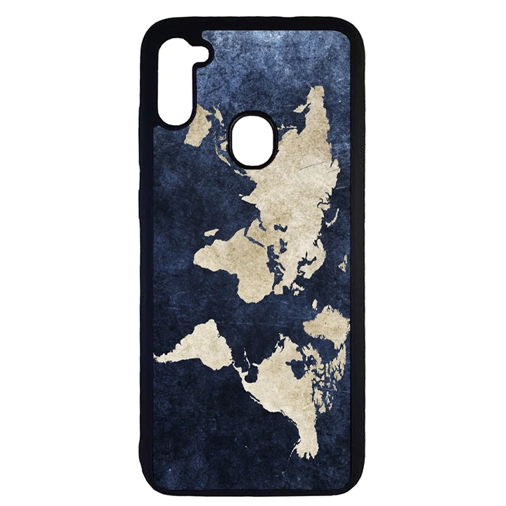 کاور طرح نقشه جهان مناسب برای گوشی موبایل سامسونگ galaxy a11
