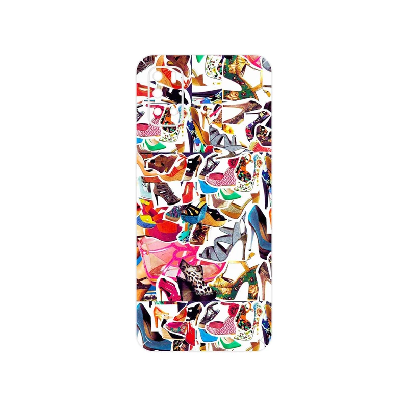 برچسب پوششی ماهوت مدل Collage of High heel Shoes مناسب برای گوشی موبایل جی پلاس Z10