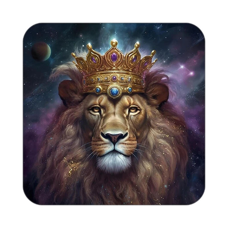 زیر لیوانی کاکتی طرح شیر مدل mp22992