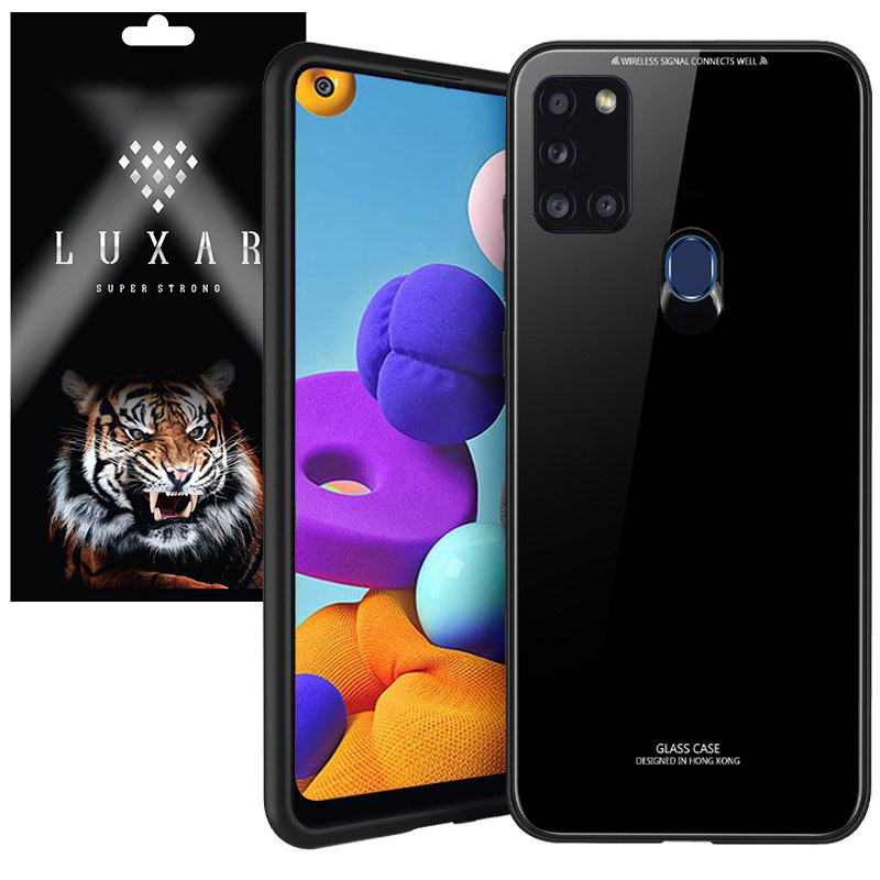 کاور لوکسار مدل Crystal مناسب برای گوشی موبایل سامسونگ Galaxy A21s