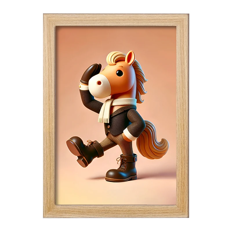 تابلو خندالو مدل اسب کد F9305