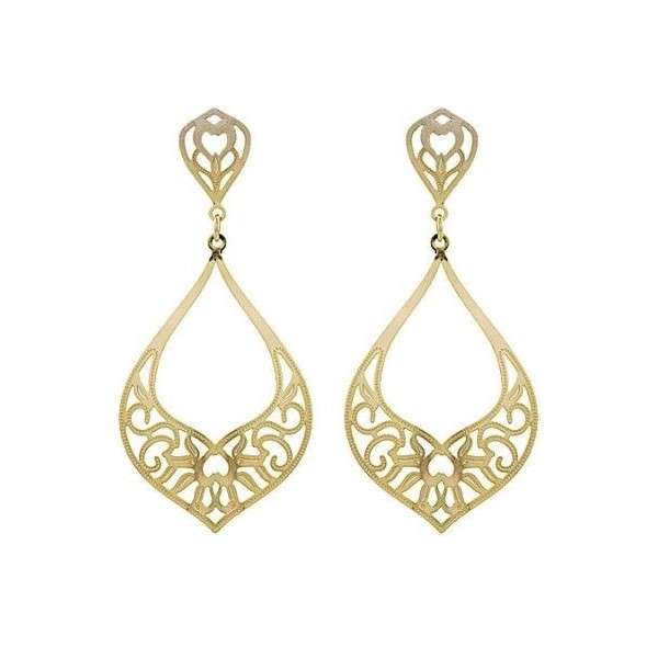 گوشواره طلا 18 عیار زنانه قیراط کد GH3665