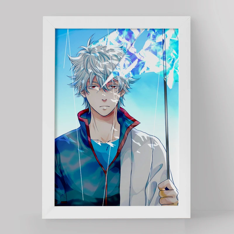 تابلو خندالو مدل گینتوکی انیمه گینتاما کد 12942