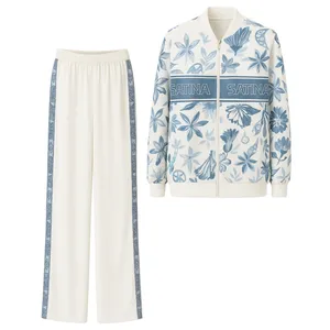 ست ژاکت و شلوار زنانه مدل MNO99