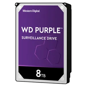  هارددیسک اینترنال وسترن دیجیتال مدل WD Purple WD82PURZ 85TEVY0 ظرفیت 8 ترابایت 